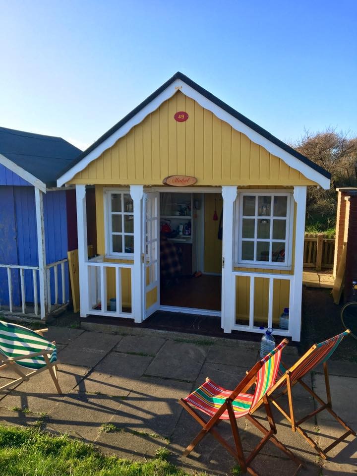 How to choose a beach hut name? Mable owned by Katy at Lincolnshire