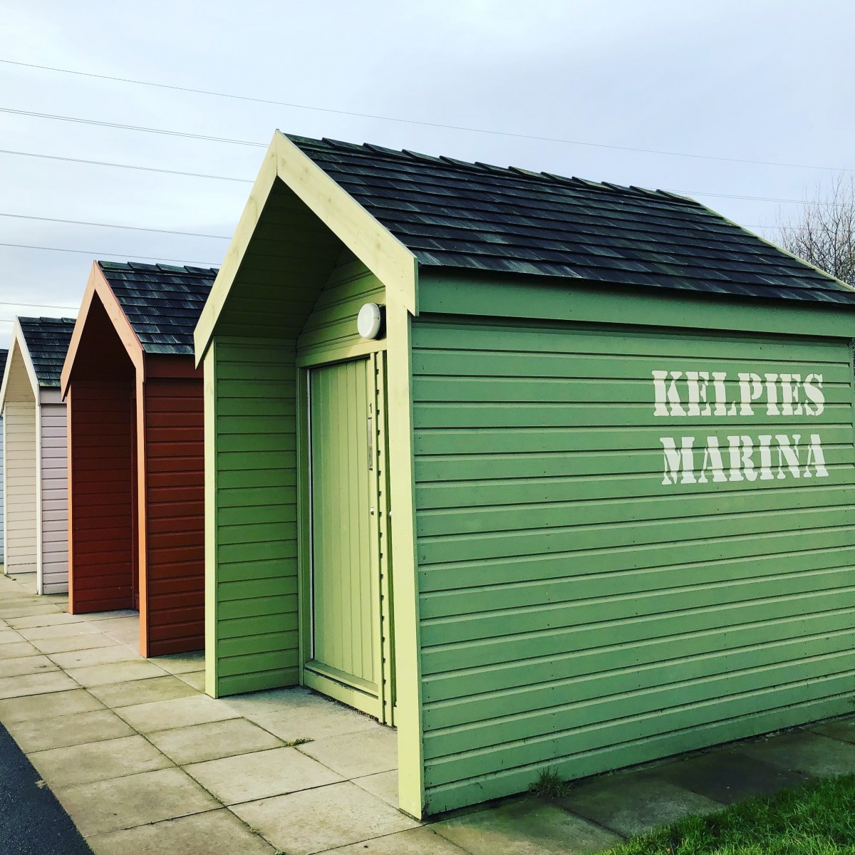 Beach Hut Life - The Kelpies Marina Beach Huts